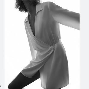 Zara White Mini Dress